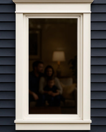 6" PVC Rams Crown Header