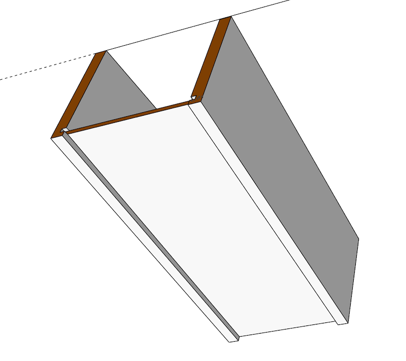 Recessed Wood Header Beam – Elite Trimworks Corp.
